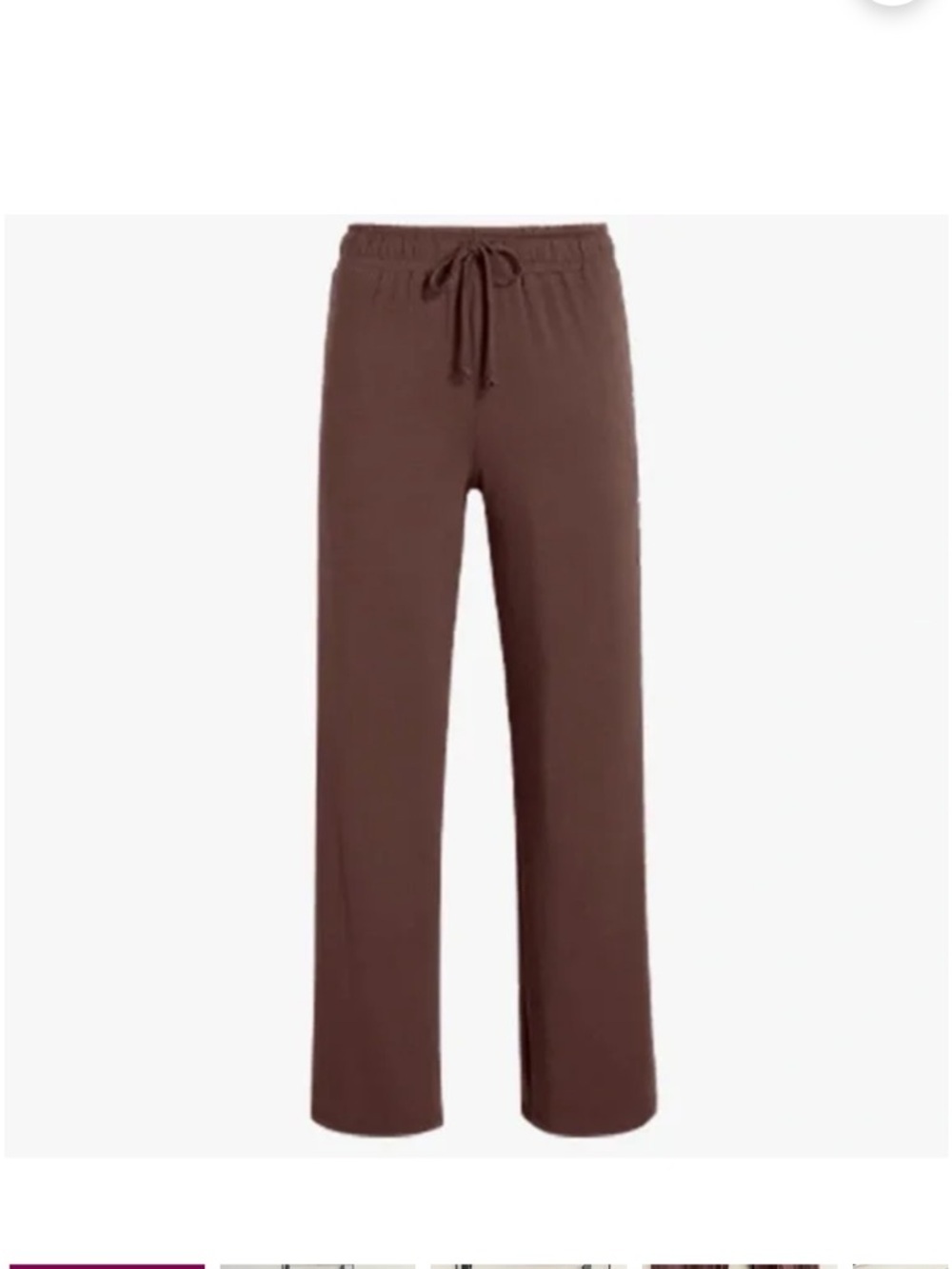 Nuuds Chocolate Sleep Lounge Pants Size XS